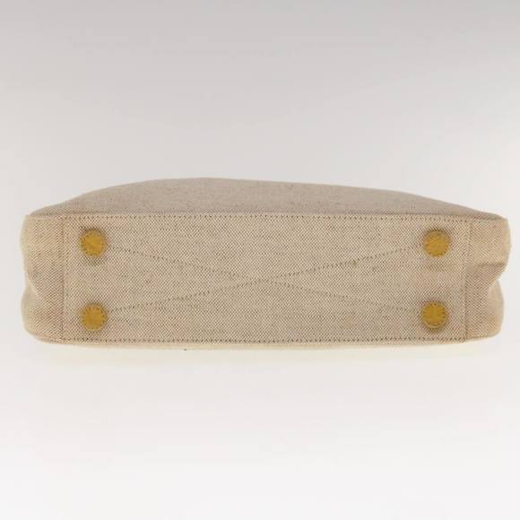 PRADA Shoulder Bag Canvas Beige Auth ac2659 - Picture 5 of 16